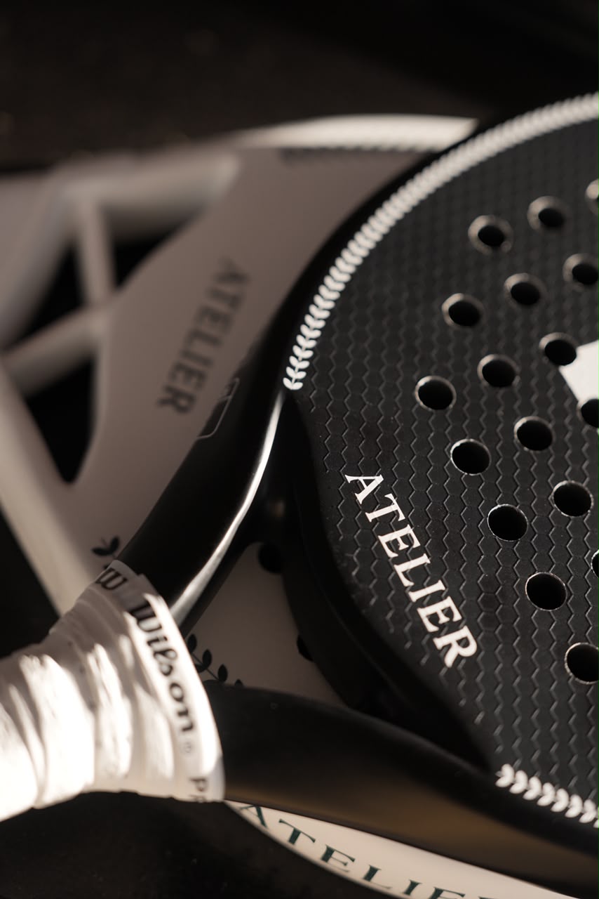 La Noir padel racket —